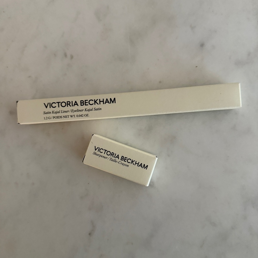 Victoria Beckham Sea Grey Satin Kajal Liner and Sharpener Set